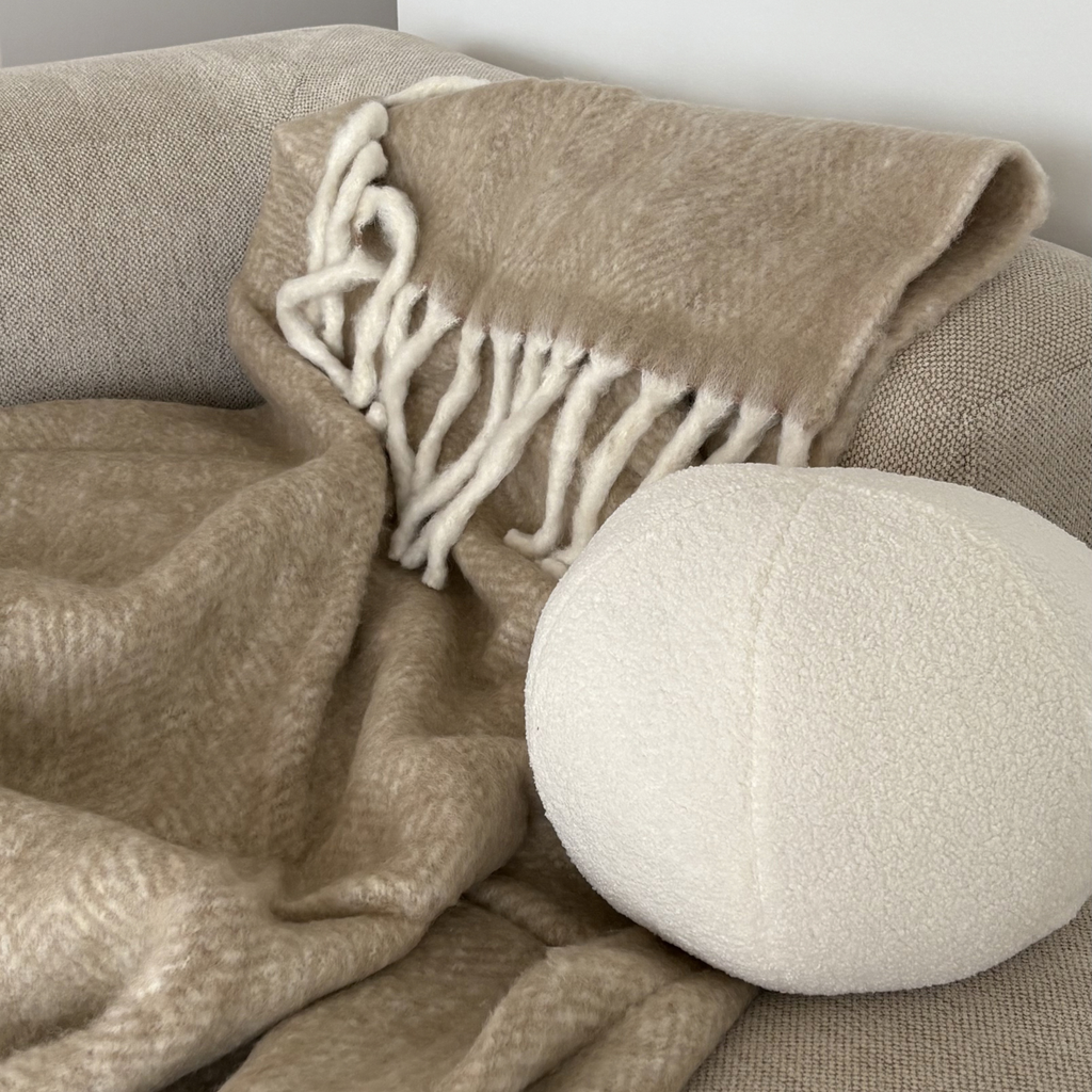 Rund pude | Boucle