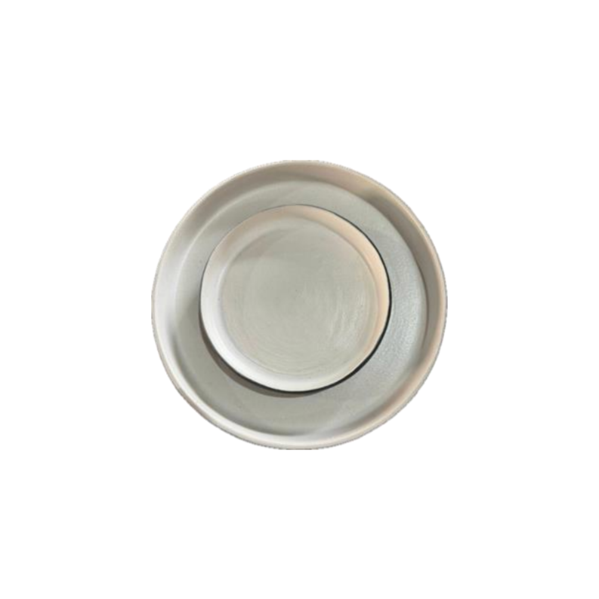 Tallerken | Beige kant